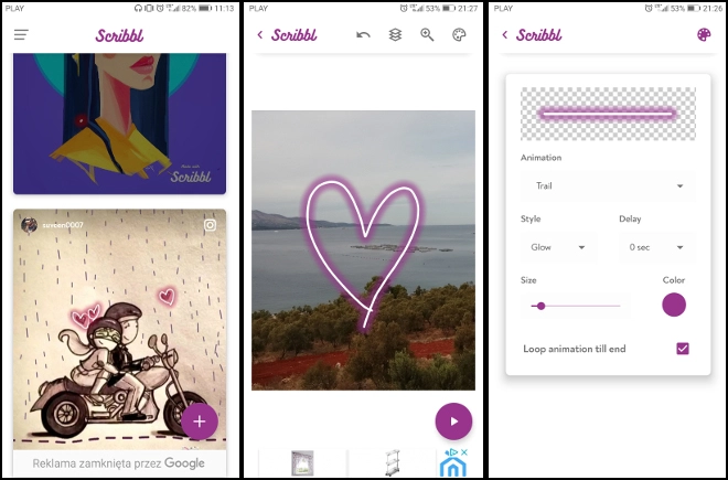 Scribbl – łatwe rysowanie animacji na zdjęciach (recenzja)