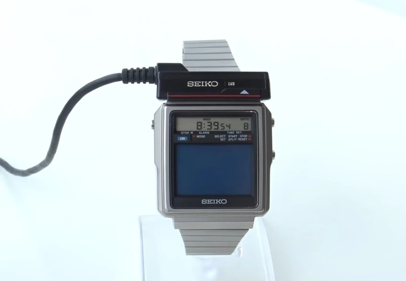 Zegarek z telewizorem? Tak! Zobacz niezwykły zegarek SEIKO z 1982 roku