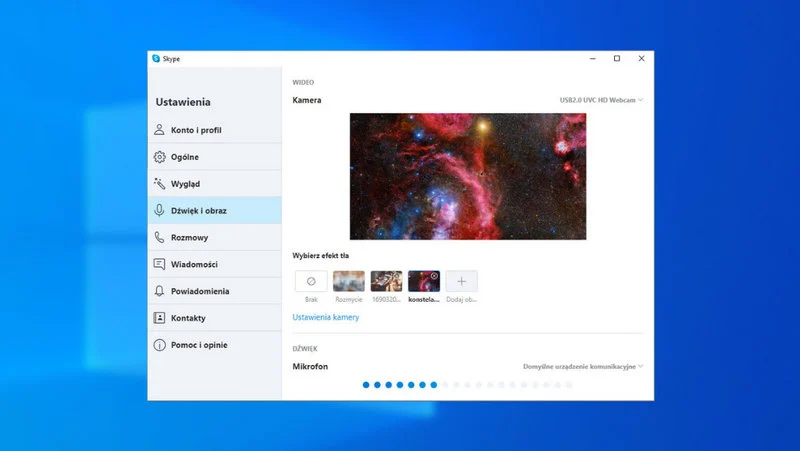 Jak podmienić tło w rozmowie wideo na Skype? To banalnie proste
