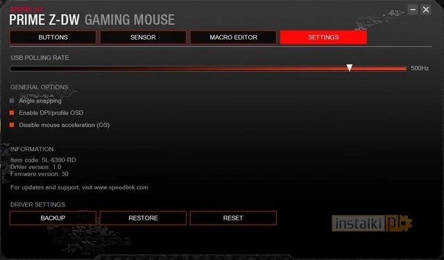 Speedlink Prime-Z-DW - software - 05