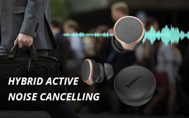 Tronsmart Apollo Bold – nowe słuchawki z systemem hybrydowego aktywnego tłumienia hałasu TrueWryer