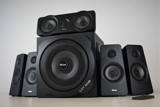 Test gamingowych głośników Trust GXT 658 Tytan 5.1