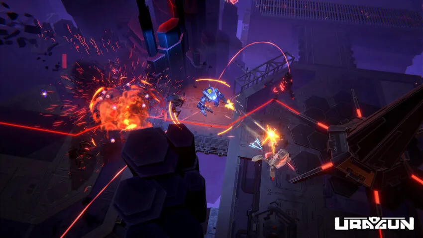 Uragun  – futurystyczny top-down shooter polskiego studia w wersji demo na Steam. Wkrótce Early Access