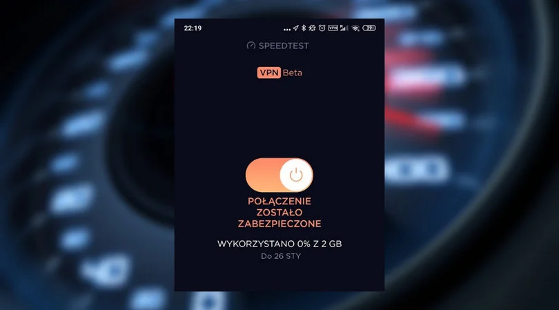 W aplikacji Speedtest znajdziecie teraz darmowego VPN’a