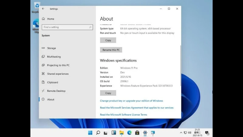Windows 11 wyciekł do sieci. Plik ISO build 21996.1