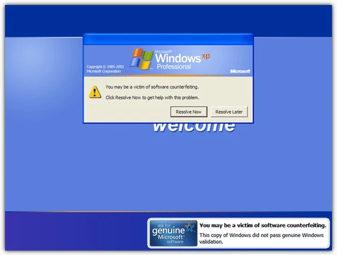 Windows Genuine Advantage