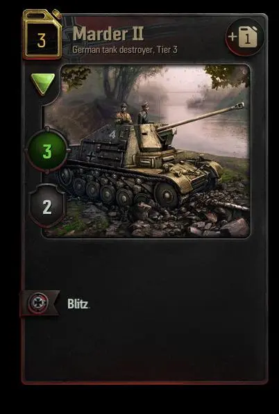 WoT Generals Cards Marder II