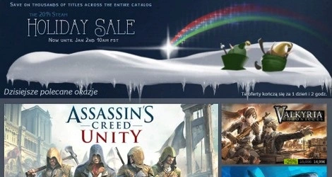Świąteczna wyprzedaż Steam – dzień 3