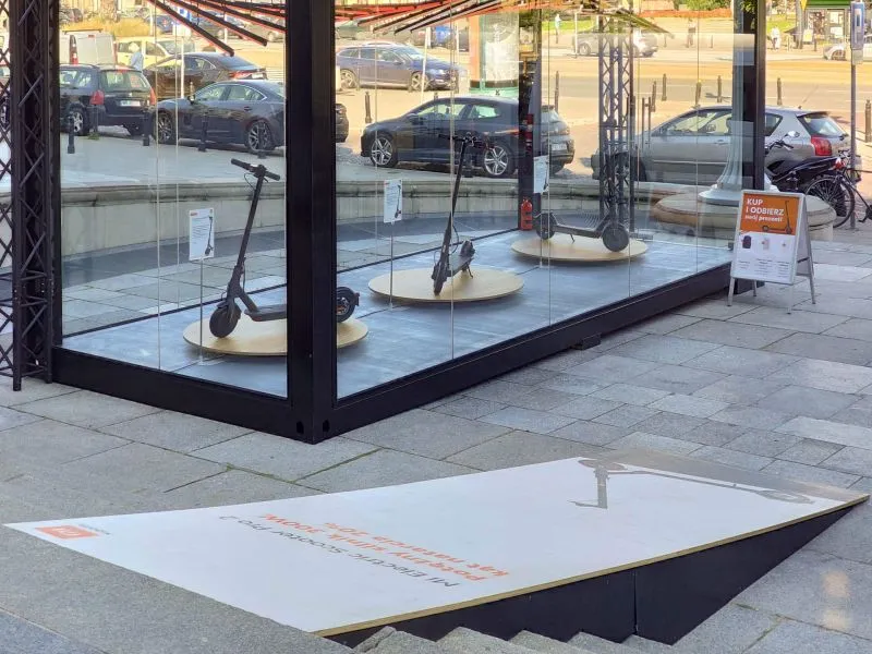 Xiaomi pokaz hulajnóg