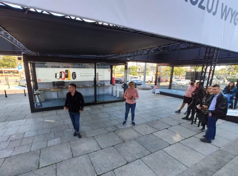 Xiaomi pokaz hulajnóg