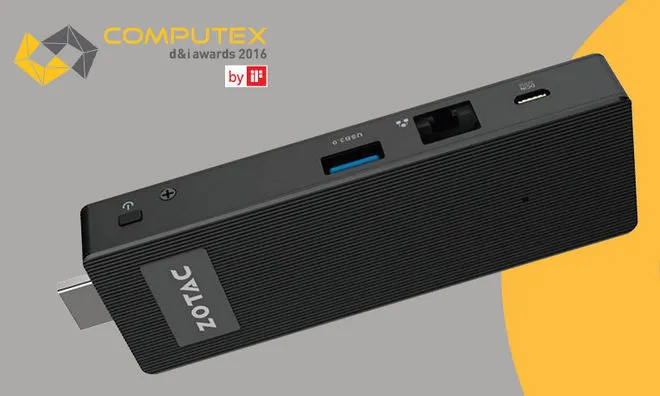 Komputer ZOTAC ZBOX PC Stick, który zmieścisz w każdej kieszeni