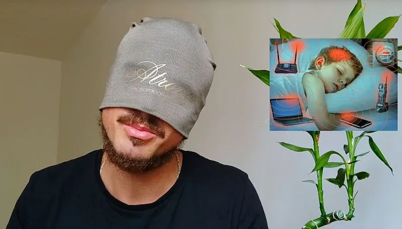 Polskie czapki chroniące przed 5G mają też inną cudowną właściwość