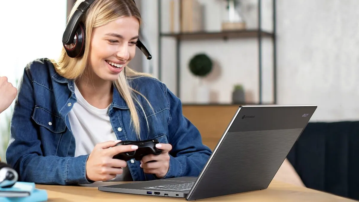 Chromebooki dla graczy stały się faktem. Acer Chromebook 516 GE z RGB i mocnym CPU