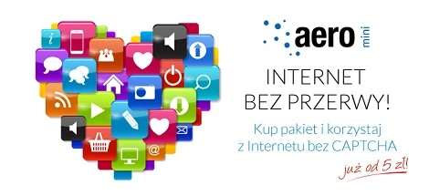 Aero2 rezygnuje z Captchy, jednak trzeba za to zapłacić