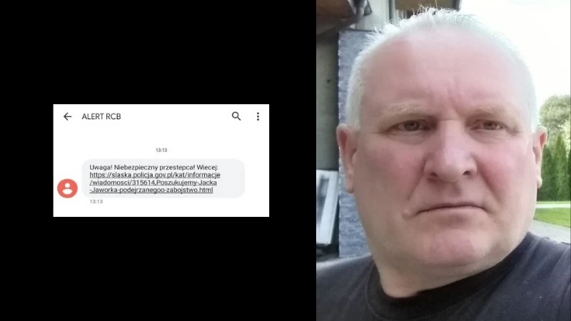 Alert RCB: Policja ostrzega Śląsk przed mordercą