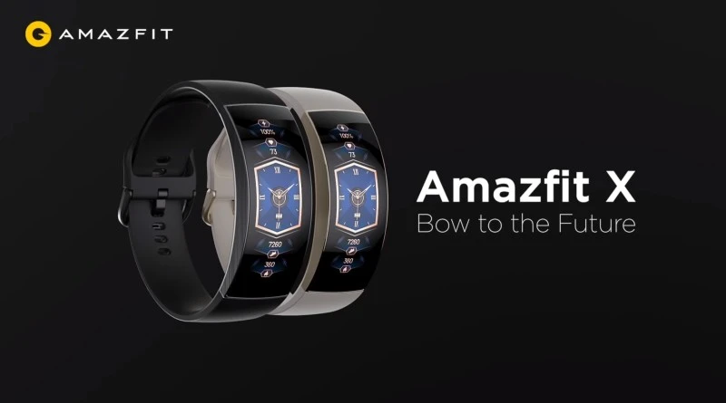 Amazfit X to futurystyczny smartwatch Xiaomi z zakrzywionym ekranem