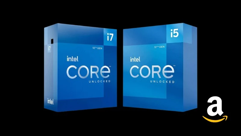 Ceny procesorów Intel Core 12900K, 12700K i 12600K już na Amazonie