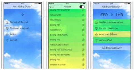 Z tą aplikacją unikniesz śmierci w katastrofie lotniczej!