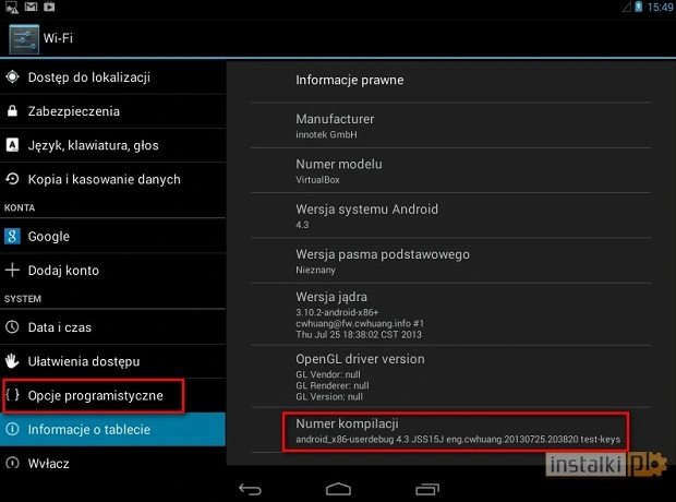 android przyspieszanie 7