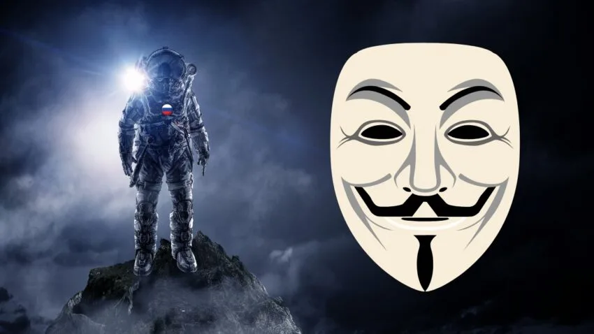 Anonymous opublikowali w sieci szczegóły rosyjskiego lotu na Księżyc