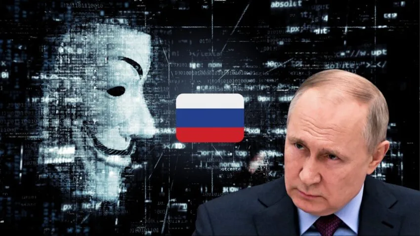 Anonymous znowu zhakowali telewizję w Rosji. Pokazali wojnę