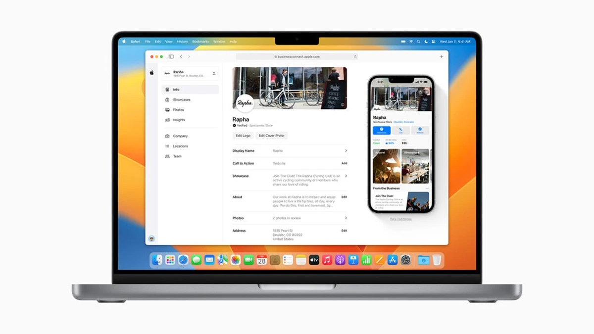 Masz firmę? Rzuć okiem na darmowe narzędzie Apple Business Connect