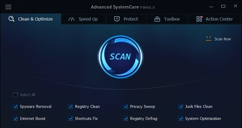 IObit udostępnia wersję beta Advanced SystemCare 9