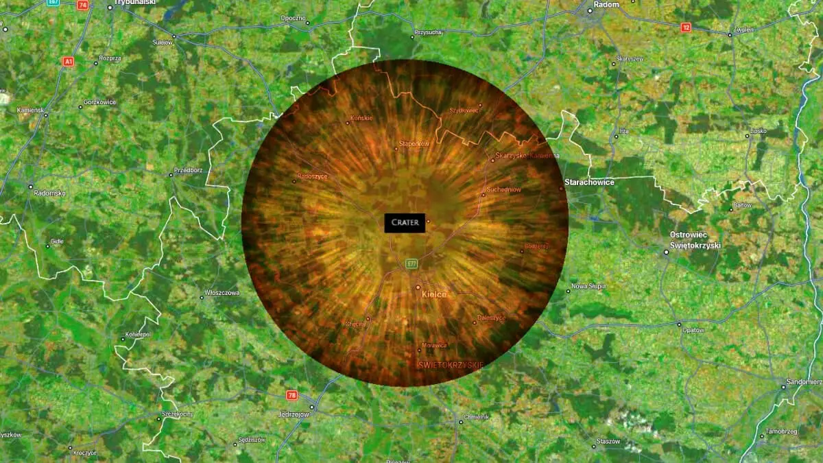 Przeprowadź symulację uderzenia asteroidy we własny dom. To bardzo proste