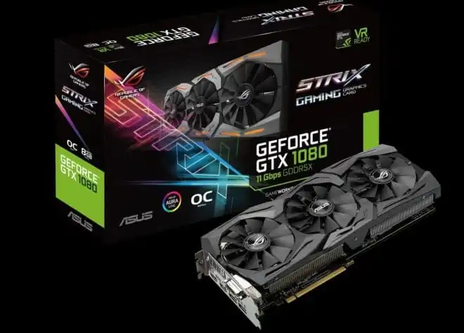 ASUS zapowiada podkręcone karty GTX 1080 i GTX 1060 z szybszą pamięcią