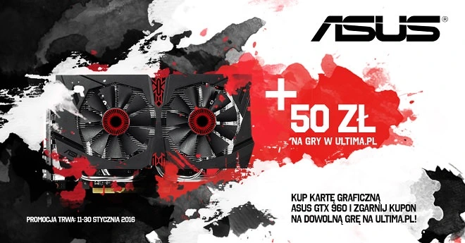 ASUS ma dwie promocje dla osób chcących kupić kartę graficzną