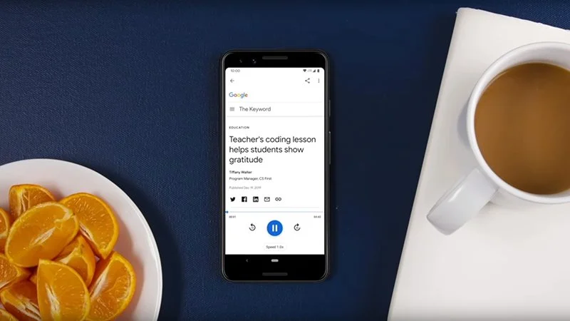 Asystent Google przeczyta teraz tekst na stronie internetowej