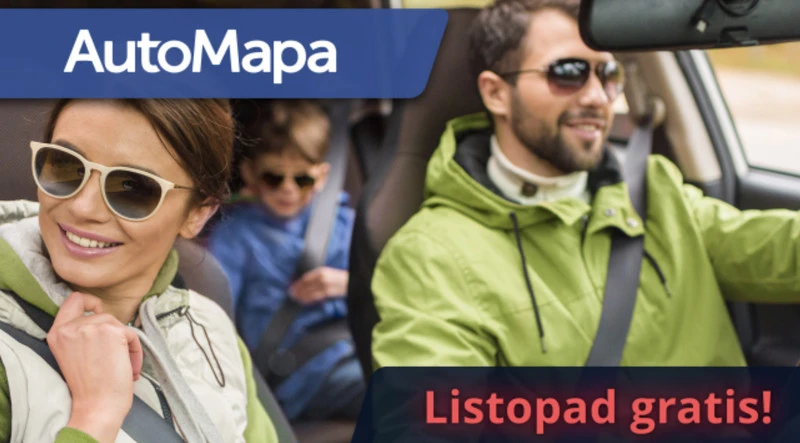AutoMapa na Androida za darmo przez cały listopad. Wystarczy użyć kodu