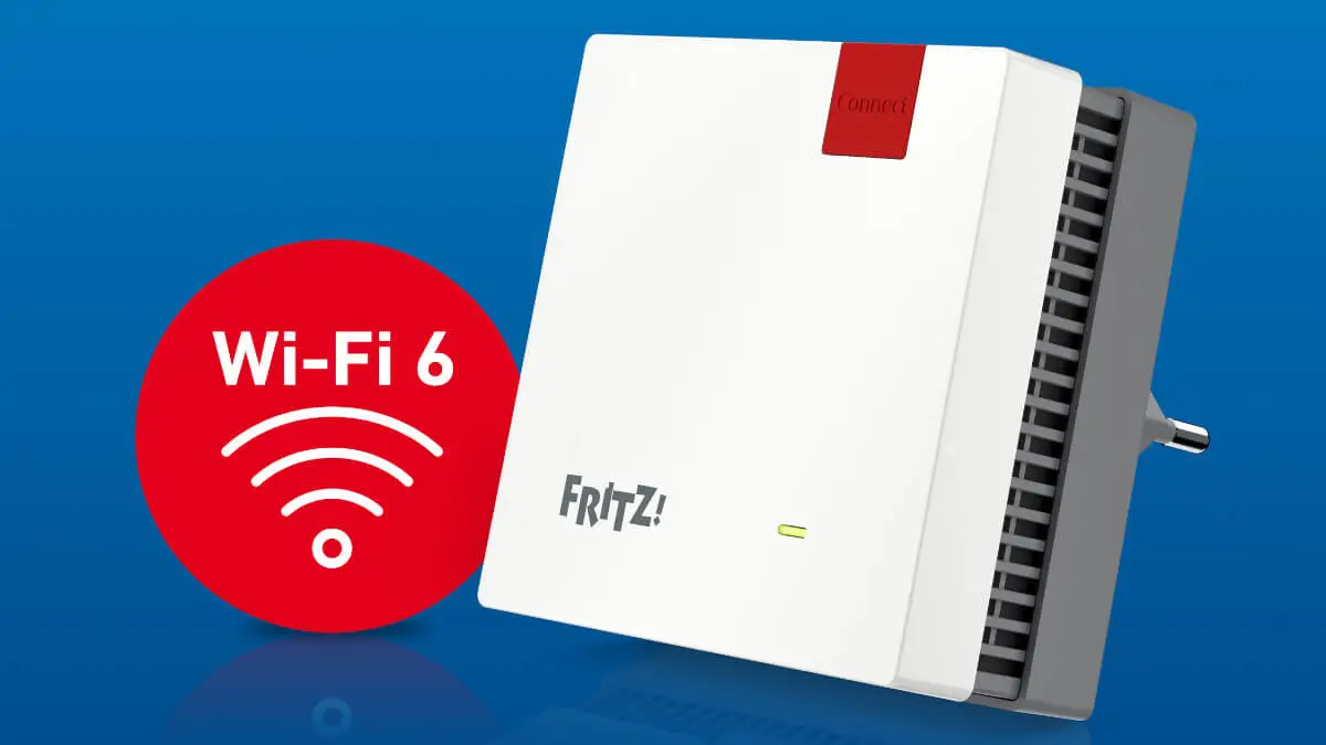Wzmacniacz Fritz!Repeater 1200 AX z Mesh. Pozbądź się martwych stref sieci WiFi