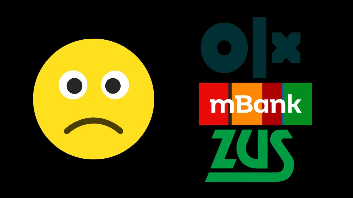 Trwa awaria. OLX, mBank, ZUS, Vectra nie działają poprawnie – 1.08.2022