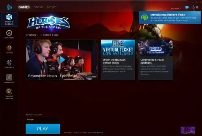 Battle.net z pełnoprawnym czatem głosowym