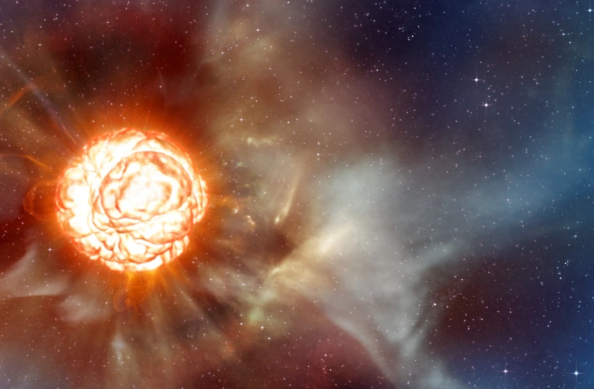 Jeszcze 2000 lat temu Betelgeza miała inny kolor