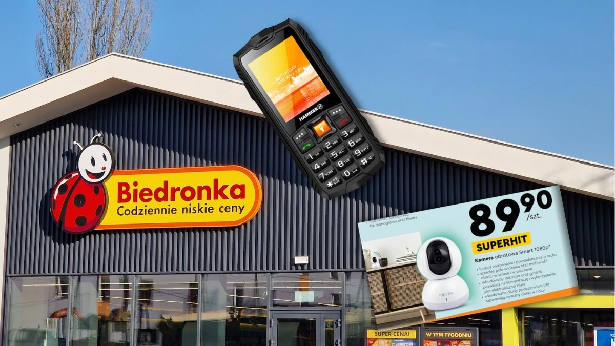 Tania elektronika znowu w Biedronce. Telefon i siódmy produkt będą przebojami
