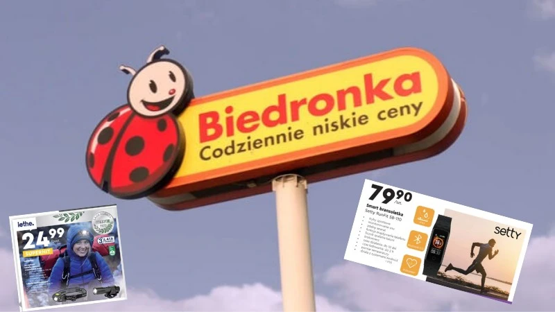 Tania elektronika w Biedronce. Opaska sportowa i coś dla majsterkowiczów