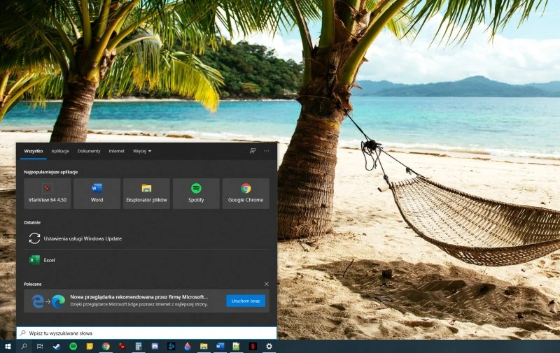 Ten prosty trik pozwala wyłączyć Bing w Menu Start i Windows Search
