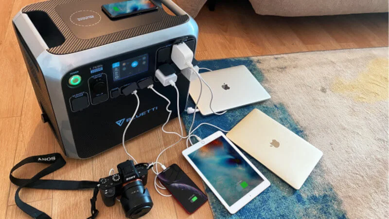 Stacja ładowania Bluetti AC200 podbija Indiegogo. Ponad 2 miliony dolarów w tydzień