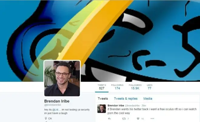 Konto szefa Oculusa na Twitterze zostało zhakowane