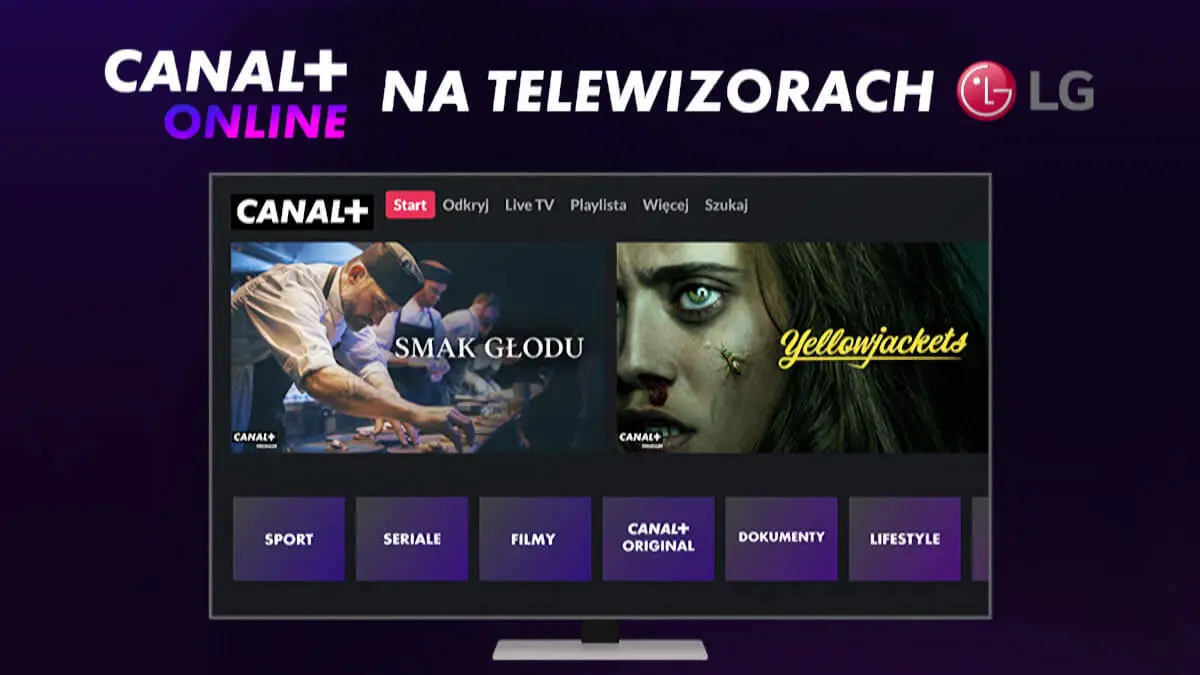 Aplikacja Canal+ Online w końcu także na telewizorach LG z WebOS