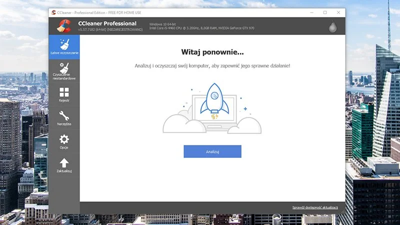 CCleaner 5.57 z nową funkcją dla osób chcących zaoszczędzić czas
