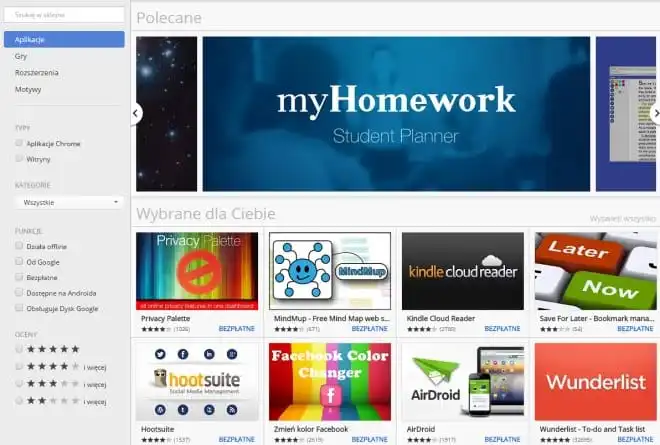 Google rezygnuje z aplikacji w przeglądarce Chrome