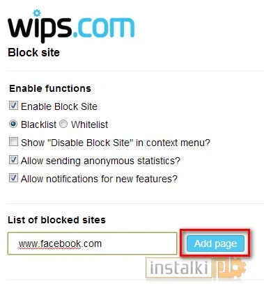 chrome blokowanie stron 5