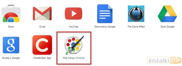 chrome wlasny motyw 3