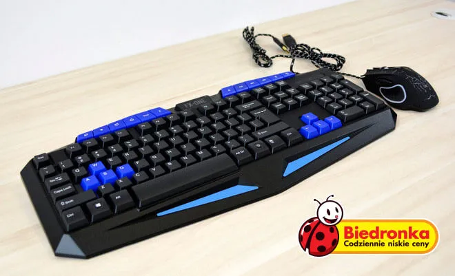 Zestaw gamingowy COMBAT FX-ONE od poniedziałku w Biedronce. Test już u nas!