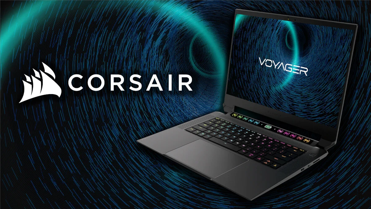 Pierwszy laptop Corsair. Gamingowy Voyager a1600 AMD Advantage Edition