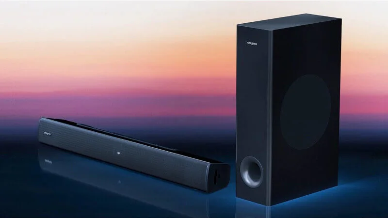 Za słaby dźwięk w TV? Wszechstronny Soundbar Creative Stage V2 ma nawet subwoofer