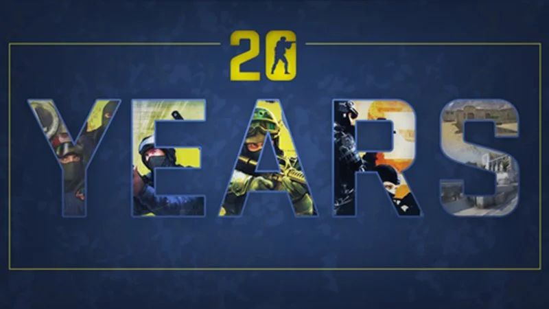 Counter Strike świętuje 20 urodziny. Valve wprowadza sentymentalny update do CS: GO